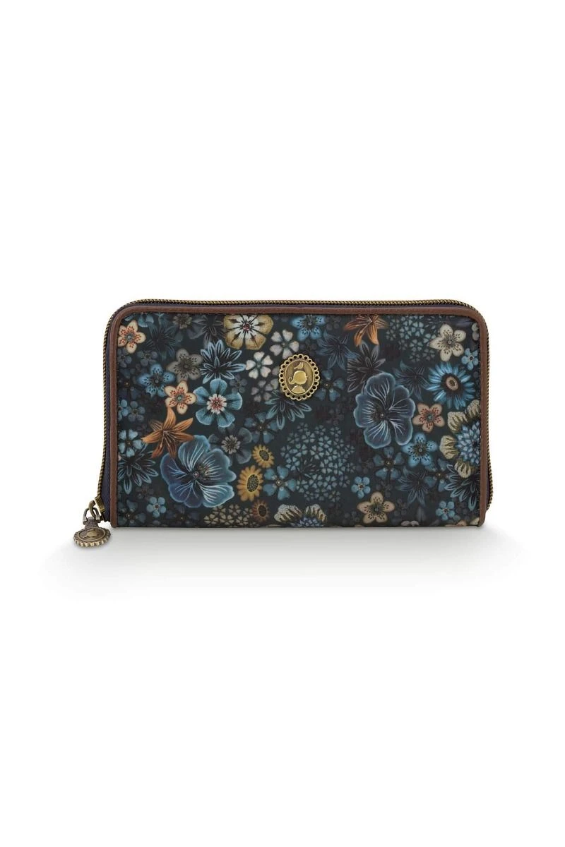 Wallet Tutti I Fiori Blue 3 Wallet Tutti I Fiori Blue