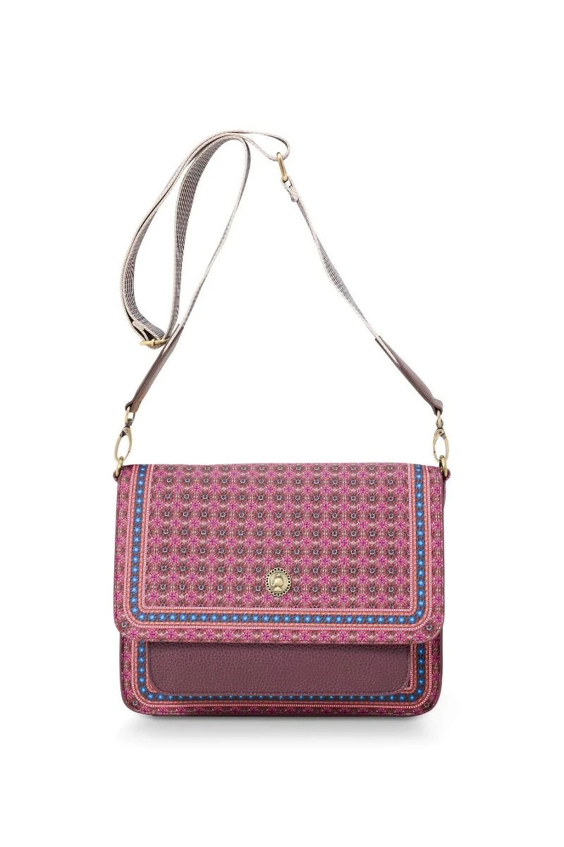 Cross Body Clover Pink 3 Cross Body Clover Pink