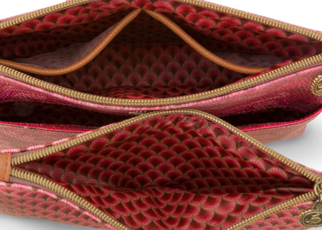 Cosmetic Bag Kyoto Festival Combi Dark Pink 6 Cosmetic Bag Kyoto Festival Combi Dark Pink - Image 4