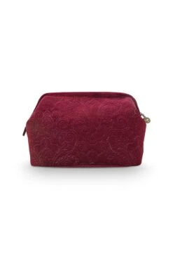 Cosmetic Purse Extra Large Velvet Quiltey Days Red -Pip studio 51.274.190 2800x1200