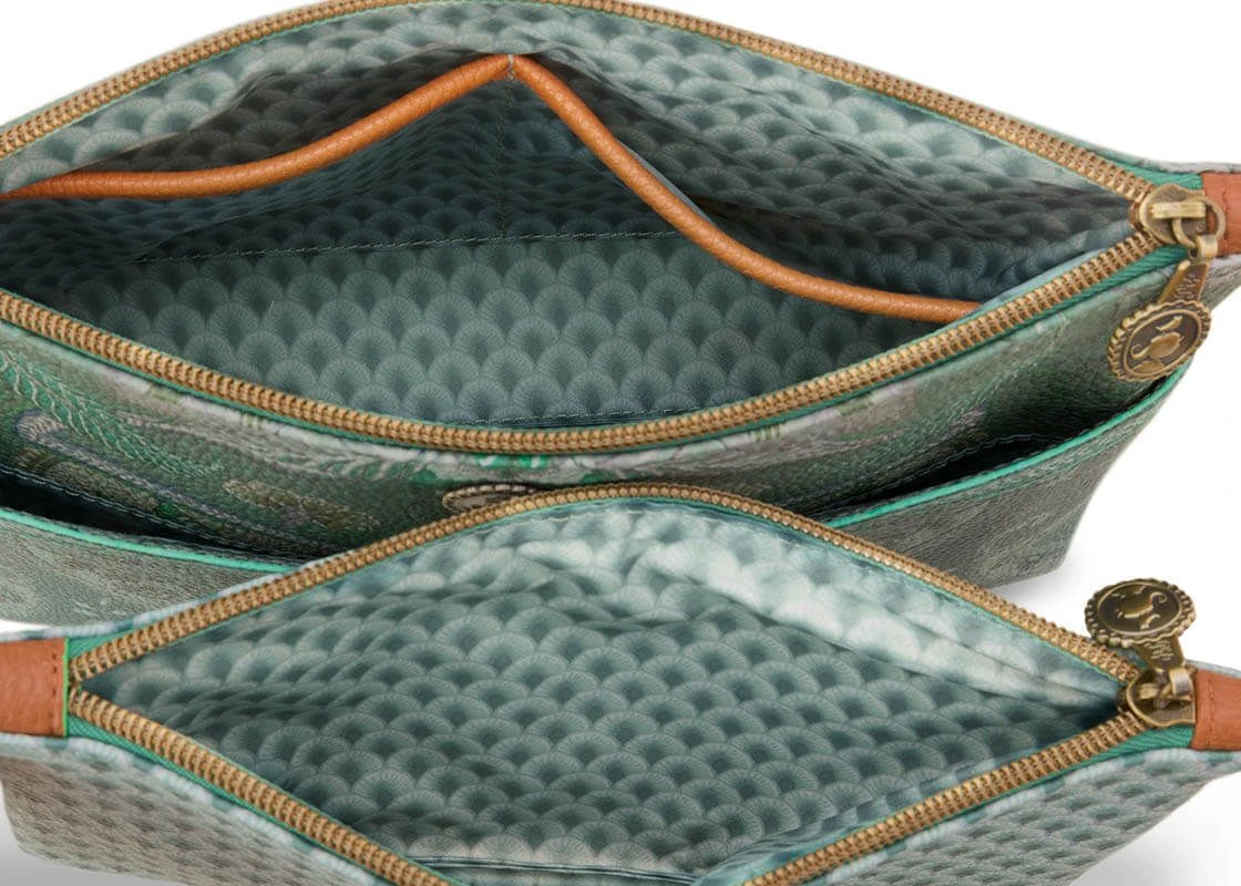 Cosmetic Bag Kyoto Festival Combi Green 9 Cosmetic Bag Kyoto Festival Combi Green - Image 7