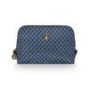 Cosmetic Bag Triangle Small Suki Blue 2 Cosmetic Bag Triangle Small Suki Blue -Pip studio 51.274.204 01