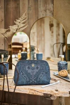 Cosmetic Bag Triangle Medium Kyoto Festival Blue -Pip studio 51.274.205 50