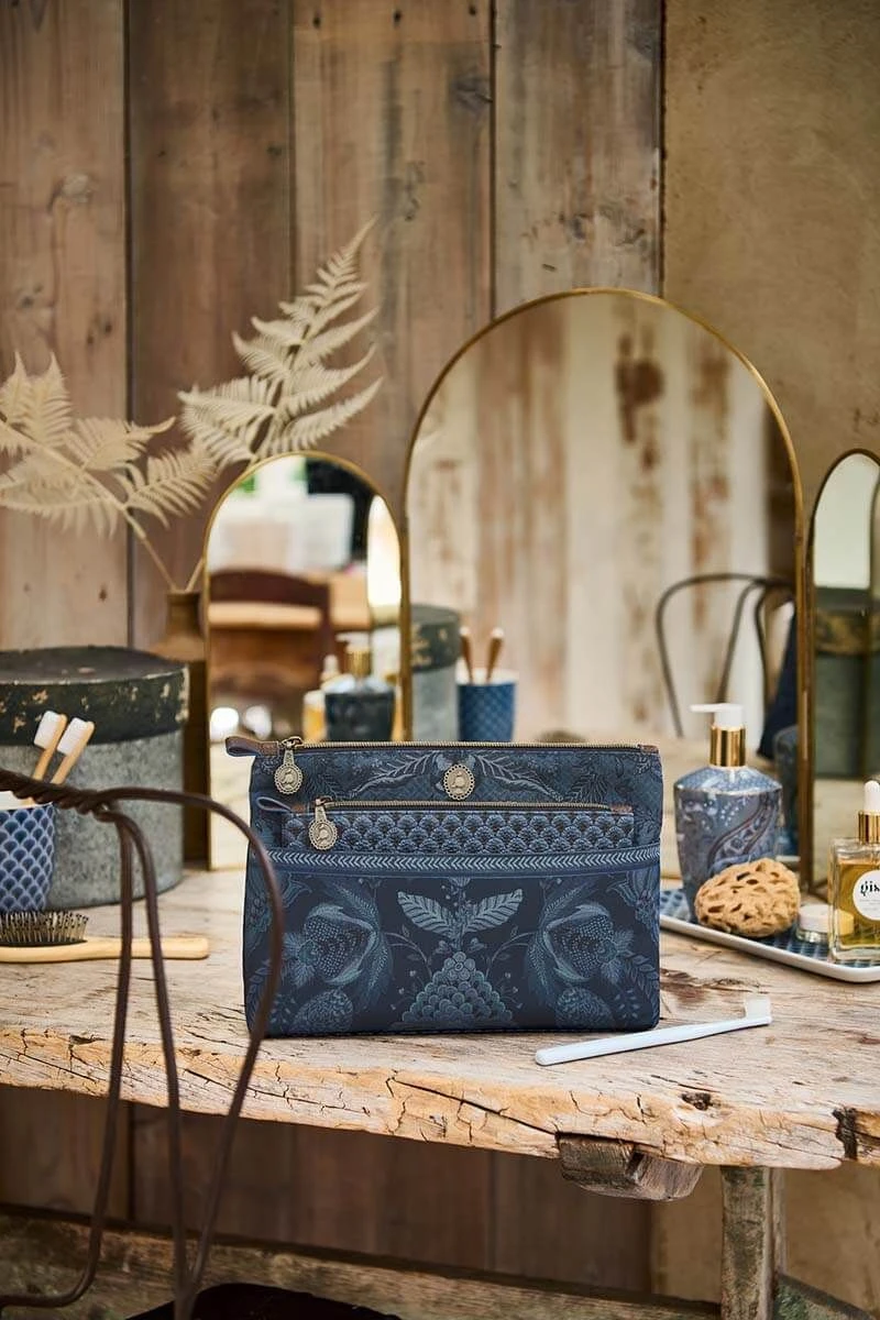 Cosmetic Bag Combi Kyoto Festival Blue 4 Cosmetic Bag Combi Kyoto Festival Blue - Image 2