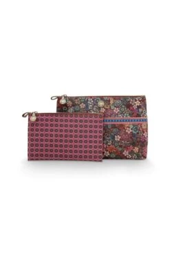 Cosmetic Bag Combi Tutti I Fiori Pink -Pip studio 51.274.222 04