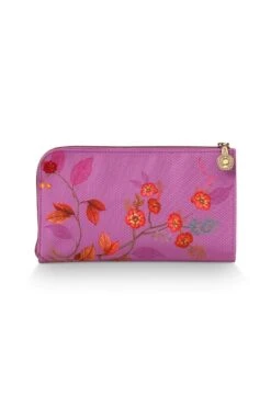Cosmetic Zipper Pouch Kawai Flower Fuchsia -Pip studio 51.274.227 02