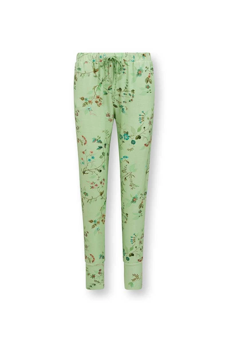 Trousers Long Kawai Flower Light Green 3 Trousers Long Kawai Flower Light Green
