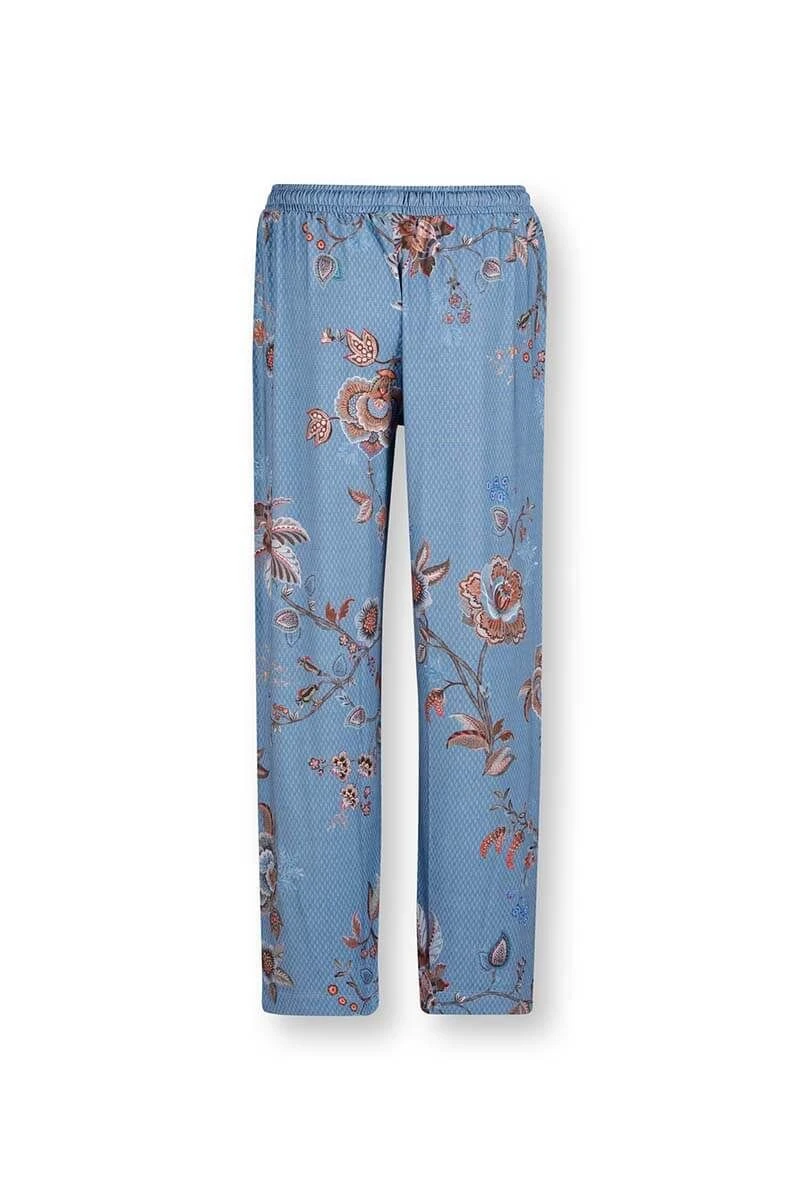 Trousers Long Cece Fiore Blue 7 Trousers Long Cece Fiore Blue - Image 5