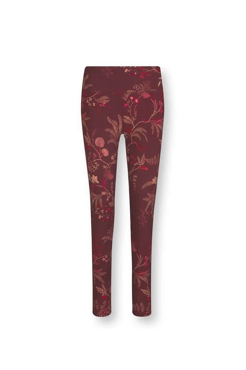 Sport Legging Long Isola Dark Red 2 Sport Legging Long Isola Dark Red