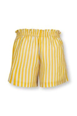 Trousers Short Sumo Stripe Yellow -Pip studio 51.501.307 312bs