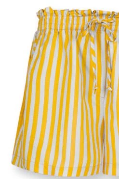 Trousers Short Sumo Stripe Yellow -Pip studio 51.501.307 312fs dt