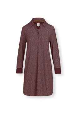 Nightdress Leafy Dots Terra Red