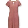 Nightdress Short Sleeve Tegola Pink -Pip studio 51.504.181 186 01