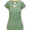 Top Short Sleeve Tegola Green -Pip studio 51.512.349 354 01