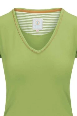 Top Short Sleeve Solid Light Green -Pip studio 51.512.409 414 01 dt