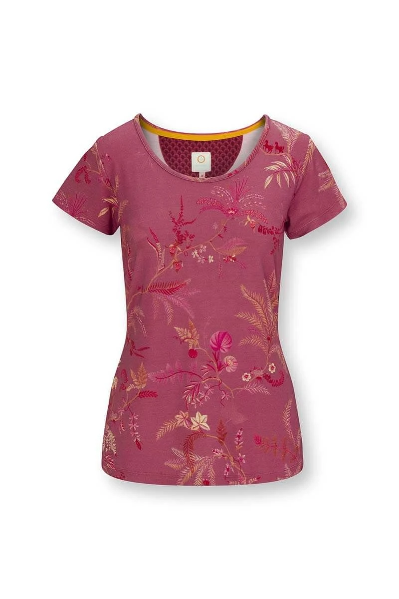 Top Short Sleeve Isola Pink 3 Top Short Sleeve Isola Pink