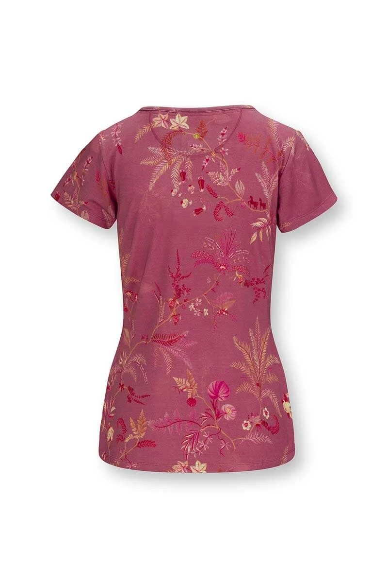 Top Short Sleeve Isola Pink 9 Top Short Sleeve Isola Pink - Image 7