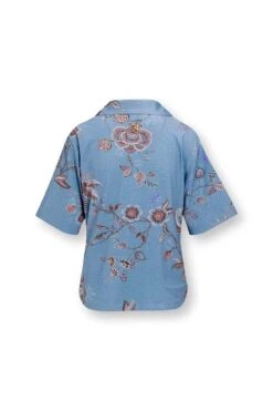 Top Short Sleeve Cece Fiore Blue -Pip studio 51.512.457 462 02