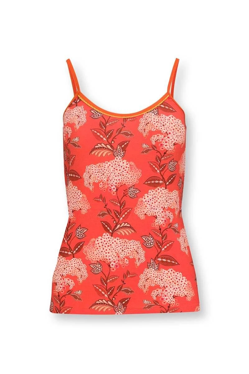 Top Sleeveless Flora Firenze Coral 3 Top Sleeveless Flora Firenze Coral