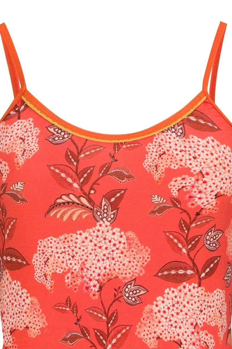 Top Sleeveless Flora Firenze Coral 6 Top Sleeveless Flora Firenze Coral - Image 4