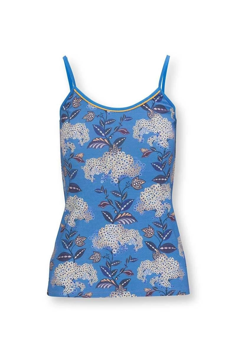Top Sleeveless Flora Firenze Cobalt Blue 3 Top Sleeveless Flora Firenze Cobalt Blue