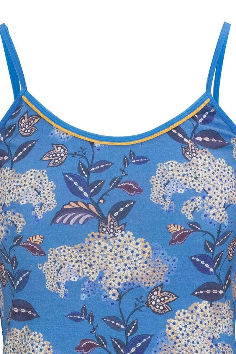Top Sleeveless Flora Firenze Cobalt Blue 4 Top Sleeveless Flora Firenze Cobalt Blue - Image 2