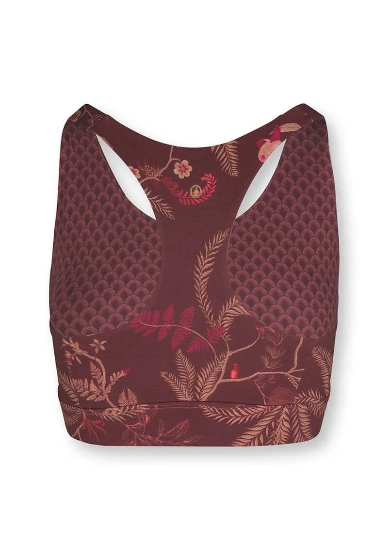 Sport Bra Isola Dark Red 7 Sport Bra Isola Dark Red - Image 5