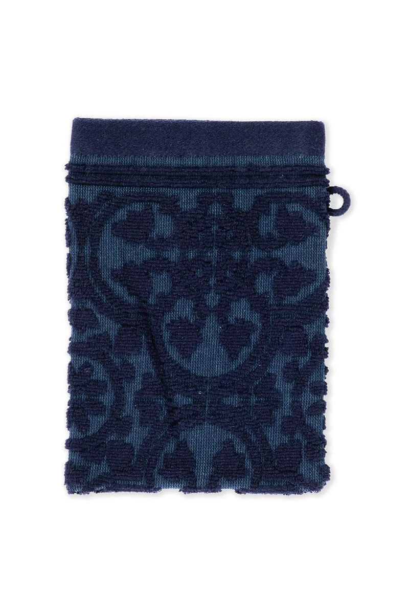 Washcloth Set/3 Tile De Pip Dark Blue 16x22 Cm 5 Washcloth Set/3 Tile De Pip Dark Blue 16x22 Cm - Image 3