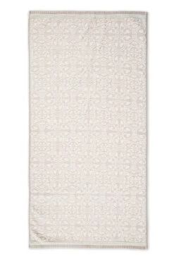 Large Bath Towel Tile De Pip Khaki 70x140 Cm