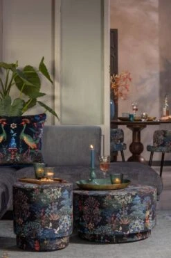 Stool Low Pip Garden Dark Blue 27 Stool Low Pip Garden Dark Blue -Pip studio 9e3a3209