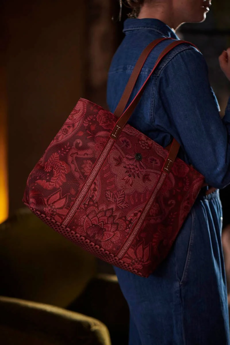 Shopper Medium Kyoto Festival Dark Pink 11 Shopper Medium Kyoto Festival Dark Pink - Image 9