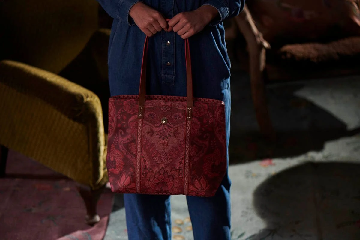 Shopper Medium Kyoto Festival Dark Pink 8 Shopper Medium Kyoto Festival Dark Pink - Image 6