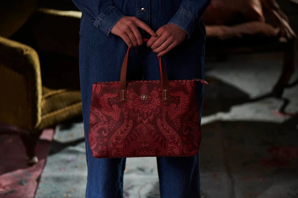 Shopper Small Kyoto Festival Dark Pink 8 Shopper Small Kyoto Festival Dark Pink - Image 7