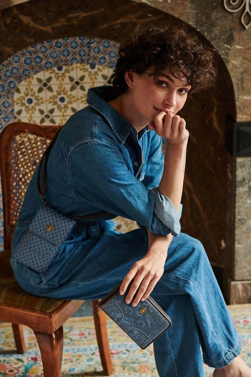 Wallet Kyoto Festival Blue 8 Wallet Kyoto Festival Blue - Image 6