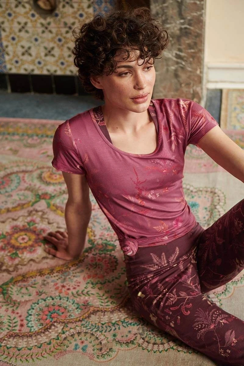 Top Short Sleeve Isola Pink 4 Top Short Sleeve Isola Pink - Image 2