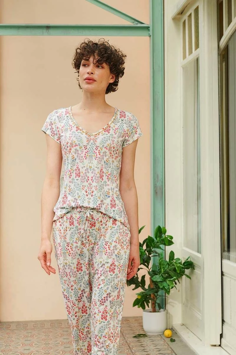 Trousers Long Primavera White 7 Trousers Long Primavera White - Image 5