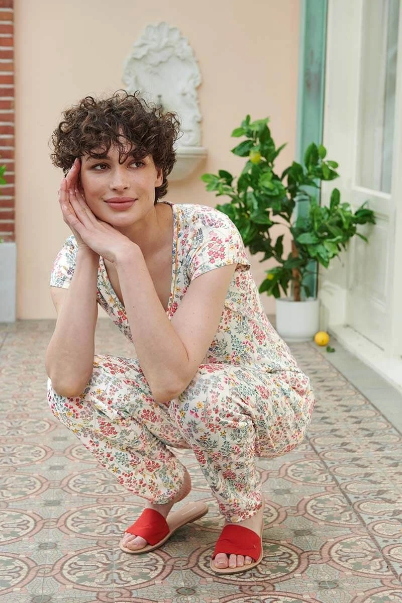 Trousers Long Primavera White 4 Trousers Long Primavera White - Image 2