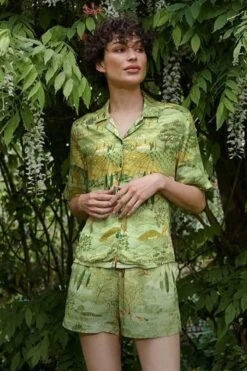 Top Short Sleeve Toscana Green -Pip studio at pip studio ss23 dag01 0921 2