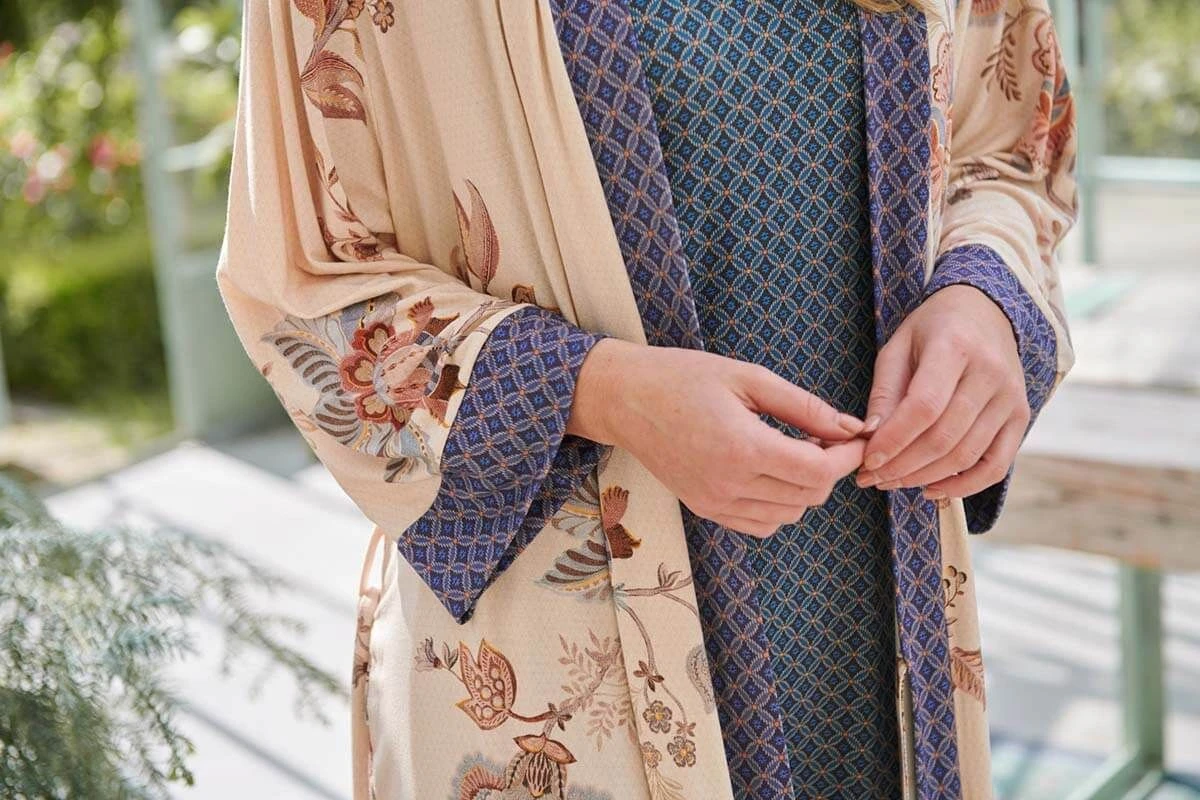 Kimono Cece Fiore White 4 Kimono Cece Fiore White - Image 2