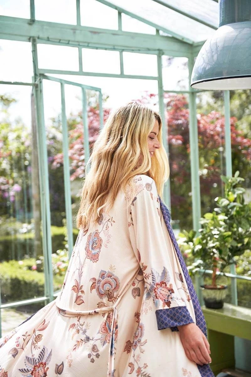 Kimono Cece Fiore White 14 Kimono Cece Fiore White - Image 12