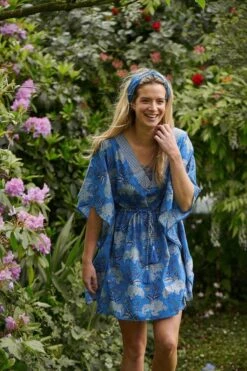 Tunic Flora Firenze Cobalt Blue -Pip studio at pip studio ss23 dag02 3906