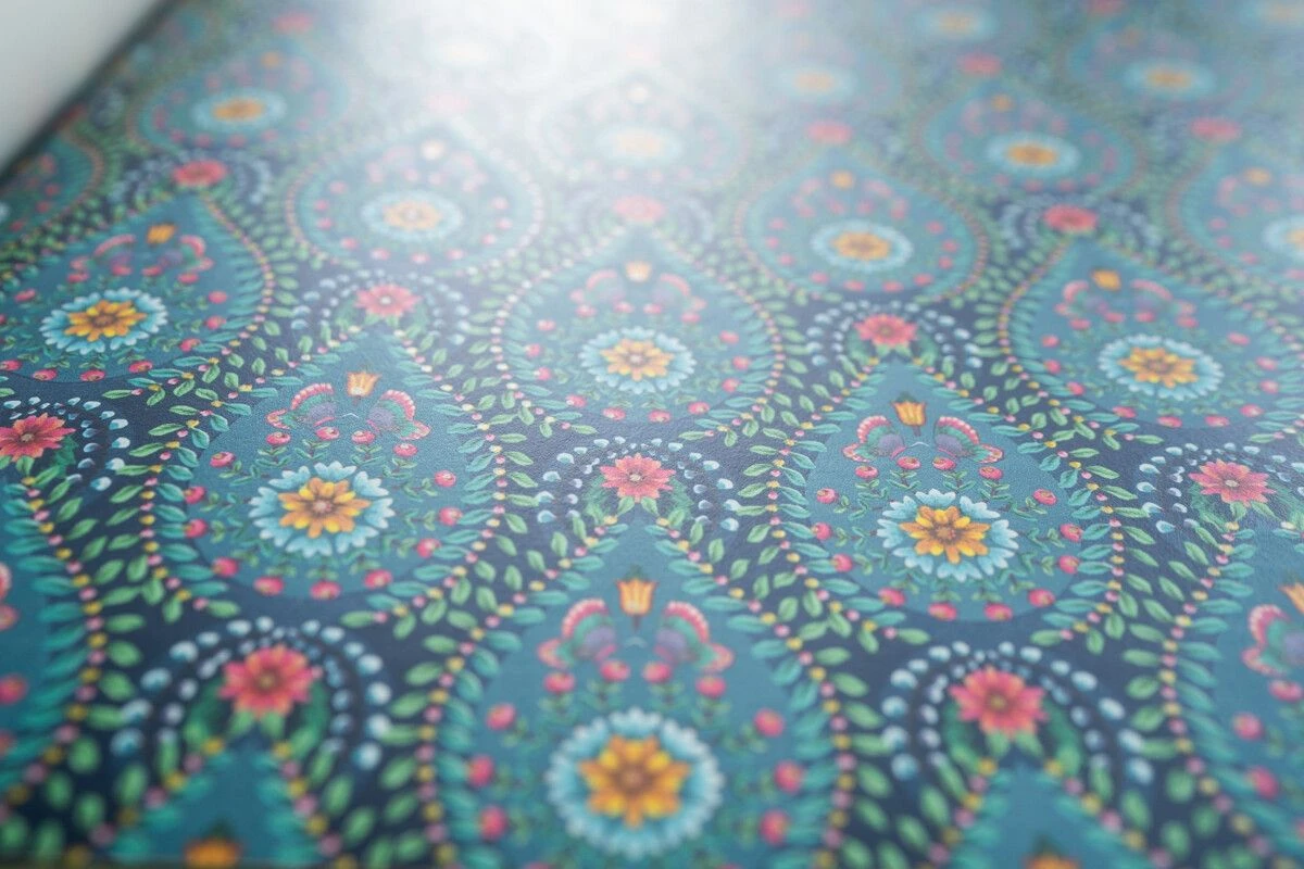 Pip Studio Raindrops Non-Woven Wallpaper Dark Blue 10 Pip Studio Raindrops Non-Woven Wallpaper Dark Blue - Image 8