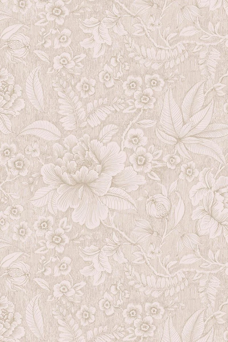 Pip Studio Casa Dei Fiori Non-Woven Wallpaper Sand 5 Pip Studio Casa Dei Fiori Non-Woven Wallpaper Sand - Image 3