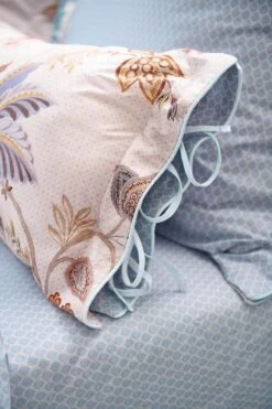 Cushion Rectangle Cece Fiore White -Pip studio cece fiore cushion white 40 detail lr