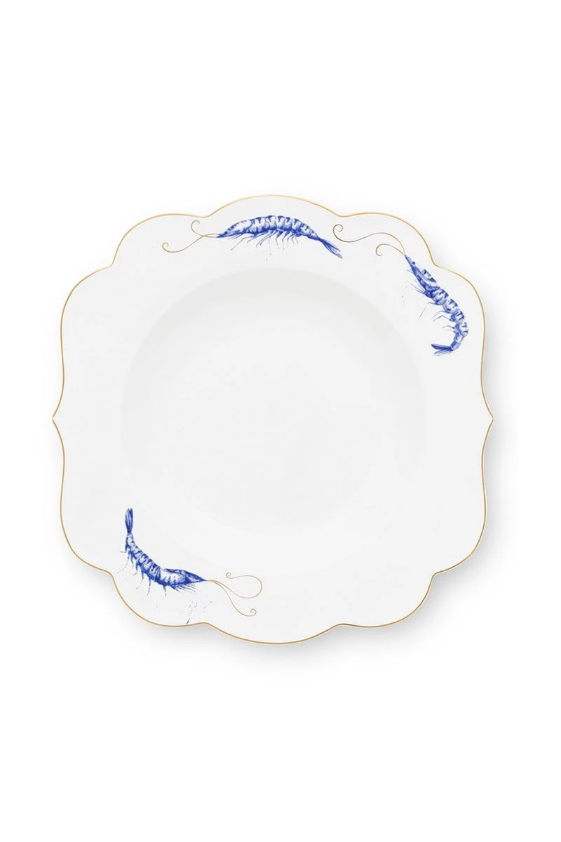 Royal Yerseke Deep Plate 23.5 Cm 3 Royal Yerseke Deep Plate 23.5 Cm