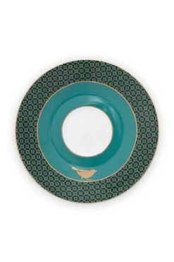 Winter Wonderland Espresso Cup & Saucer Dark Blue -Pip studio espresso kop en schotel winter wonderland van porselein met bloemen in donkerblauw 51.004.112 saucer