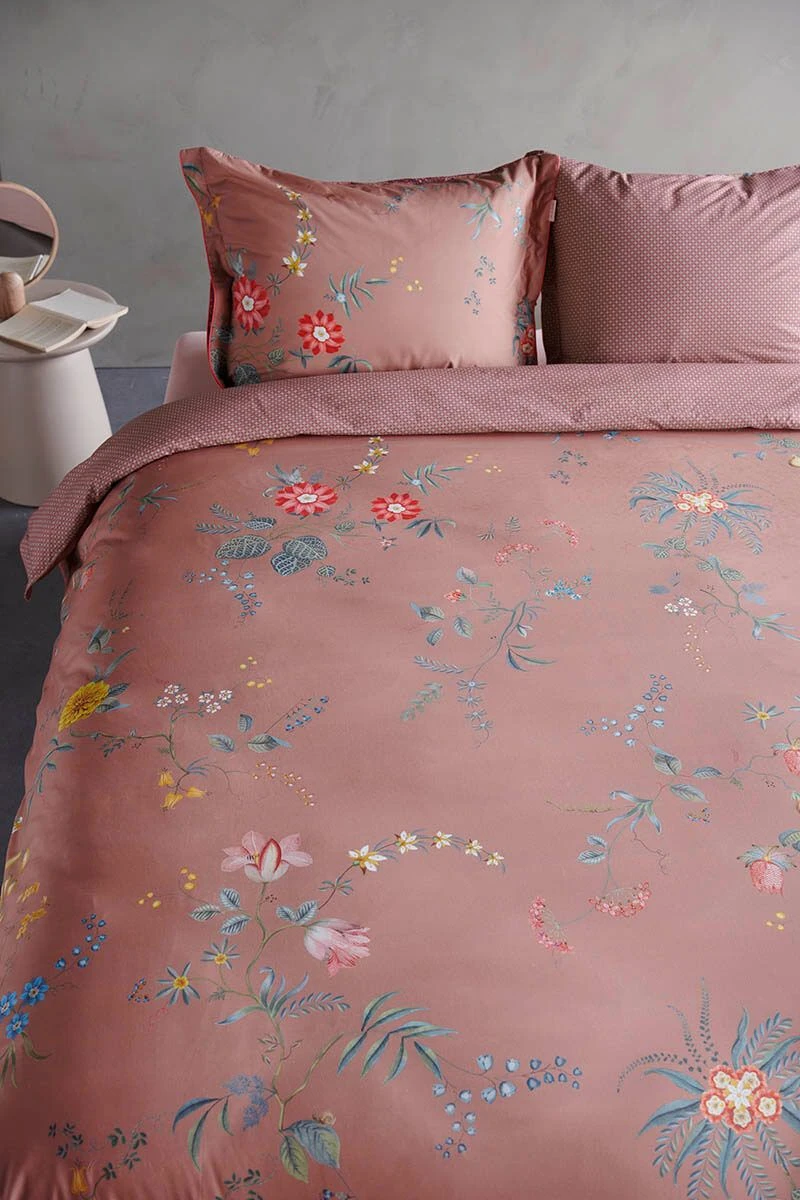 Pillowcase Fleur Grandeur Pink 3 Pillowcase Fleur Grandeur Pink