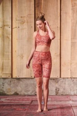 Sport Trousers Short Kyoto Festival Terra Pink