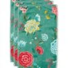 Guesttowel Set/3 Good Evening Green 30x50 Cm -Pip studio good evening green uv uv 30x50 set a 3 10 topshot