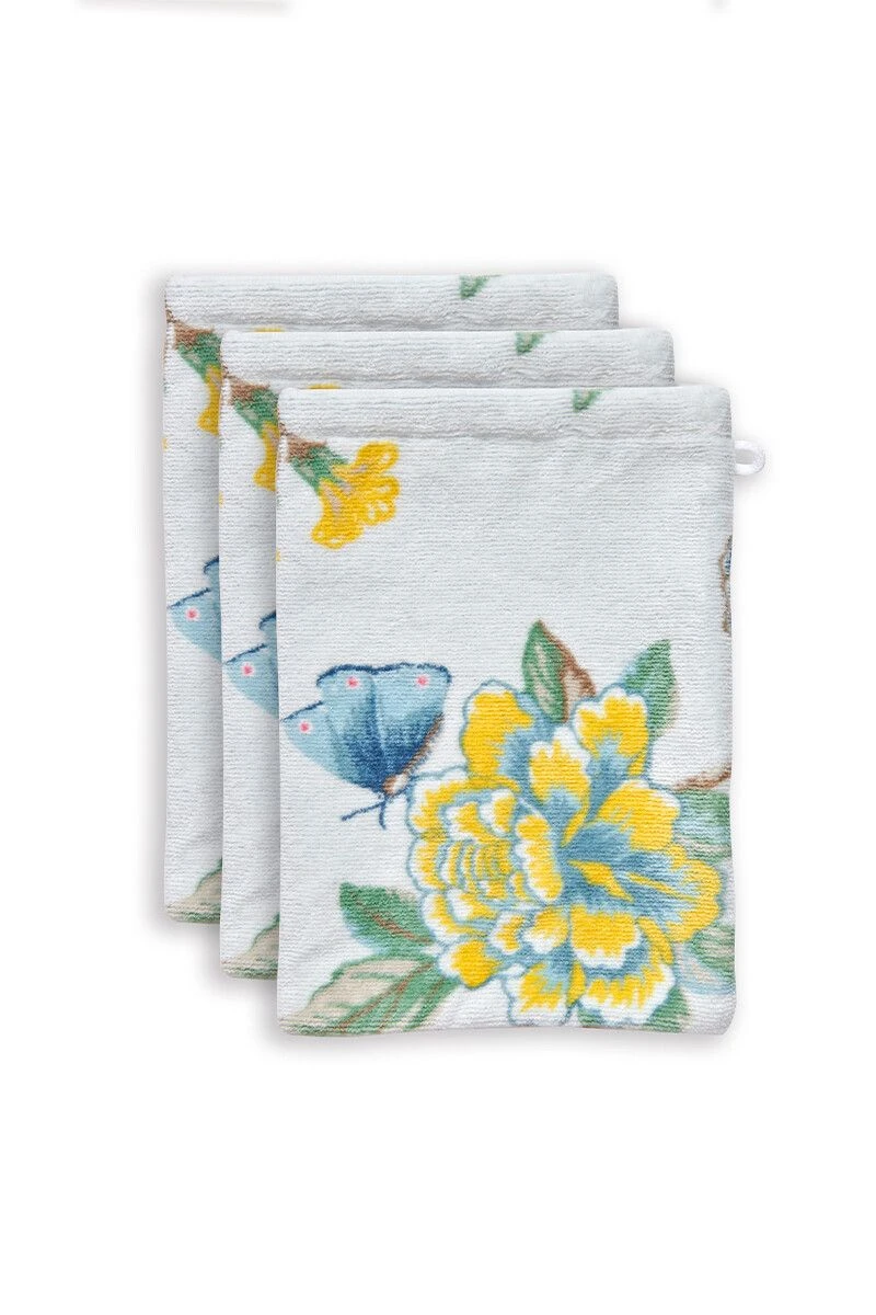 Washcloth Set/3 Good Evening White 16x22 Cm 3 Washcloth Set/3 Good Evening White 16x22 Cm